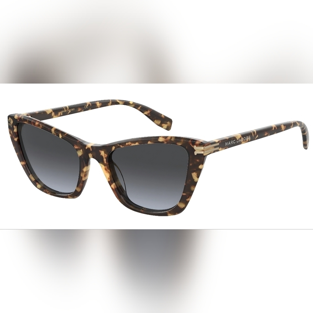 Marc Jacobs MJ Womens Sunglasses 1095/S Havana/Grey Azure Gradient (NWT) - Picture 2 of 4